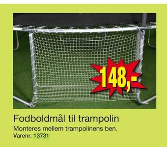 Harald Nyborg Fodboldmål til trampolin tilbud