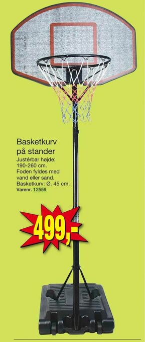 Harald Nyborg Basketkurv på stander tilbud