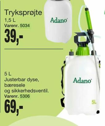 Harald Nyborg Tryksprøjte tilbud