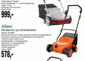 Mosfjerner og vertikalskærer