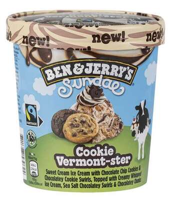 Rema 1000 Sundae cookie vermont-ster, 427 ml tilbud