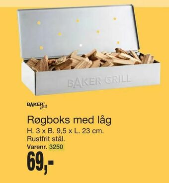 Harald Nyborg Røgboks med låg tilbud