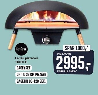 Le feu pizzaovn