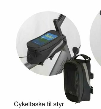 Harald Nyborg Cykeltaske til styr tilbud