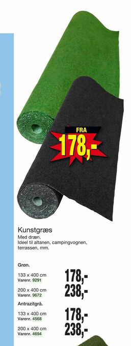 Harald Nyborg Kunstgræs tilbud