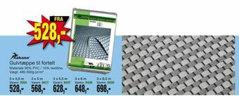 Harald Nyborg Gulvtæppe til fortelt tilbud