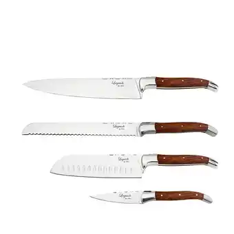 Kop & Kande Laguiole by hâws knivsæt rosewood 4 stk. tilbud