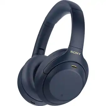 Sony wireless around-ear høretelefoner wh-1000xm4 (blue)