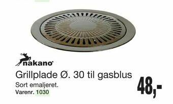 Harald Nyborg Grillplade Ø. 30 til gasblus tilbud