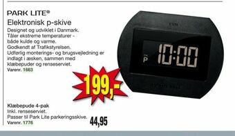 Harald Nyborg Elektronisk p-skive tilbud