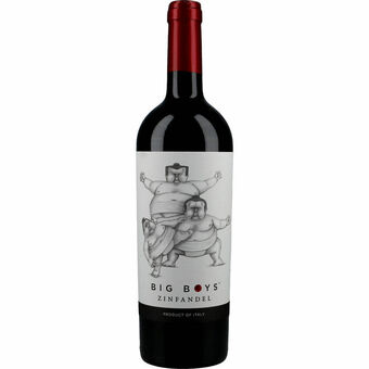 Netpris Big boys zinfandel 14% 750 ml tilbud