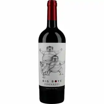 Big boys zinfandel 14% 750 ml