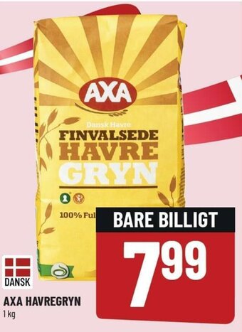 Løvbjerg Axa Havregryn 1 Kg tilbud