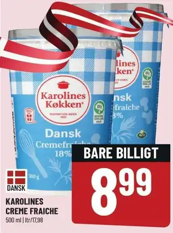 Løvbjerg Karolines Creme Fraiche 500ml tilbud