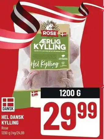 Løvbjerg Hel Dansk Kylling 1200 g tilbud