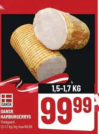 Løvbjerg Dansk Hamburgerryg 1,5-1,7 kg tilbud