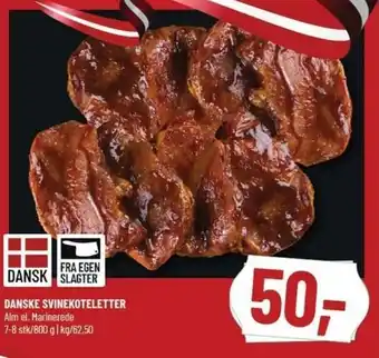 Løvbjerg Danske Svinekoteletter 800g tilbud