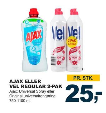 Ajax eller vel regular 2-pak