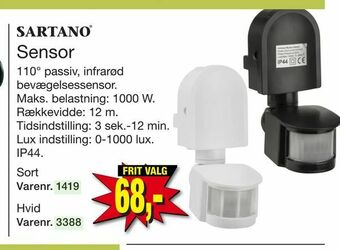 Harald Nyborg Sensor tilbud