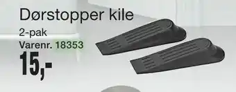 Harald Nyborg Dørstopper kile tilbud