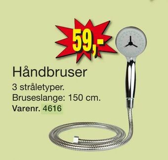 Harald Nyborg Håndbruser tilbud