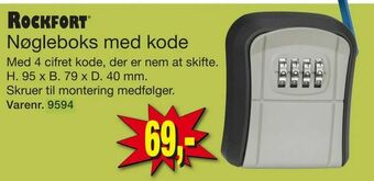 Harald Nyborg Nøgleboks med kode tilbud