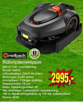 Harald Nyborg Robotplæneklipper tilbud