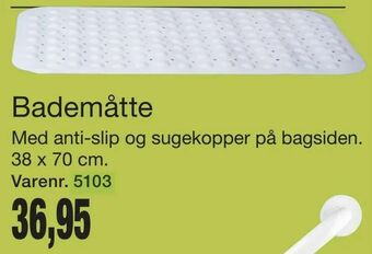 Harald Nyborg Bademåtte tilbud