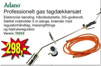 Harald Nyborg Professionelt gas tagdækkersæt tilbud