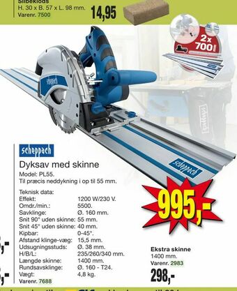 Harald Nyborg Dyksav med skinne tilbud