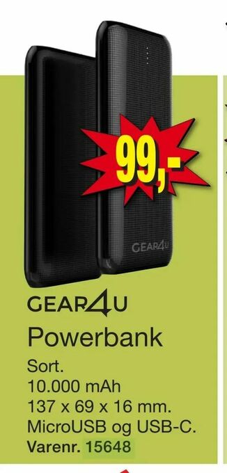 Harald Nyborg Powerbank tilbud