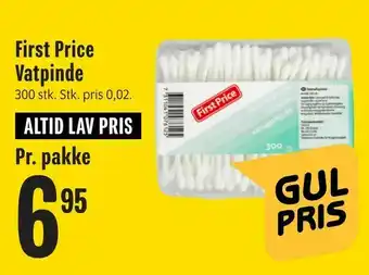 Min Købmand First Price Vatpinde tilbud