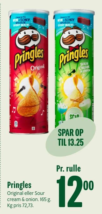Min Købmand Pringles tilbud