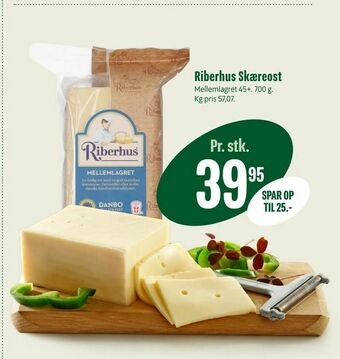 Min Købmand Riberhus Skæreost tilbud