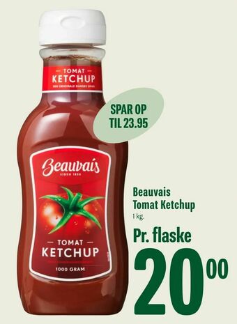 Min Købmand Beauvais Tomat Ketchup tilbud