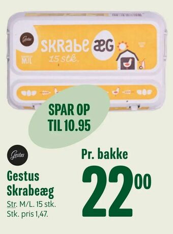 Min Købmand Gestus Skrabeæg tilbud