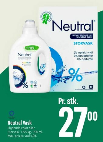 Min Købmand Neutral Vask tilbud