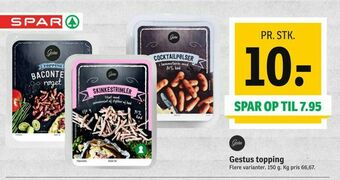 SPAR Gestus topping tilbud