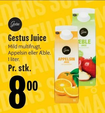 Min Købmand Gestus Juice tilbud