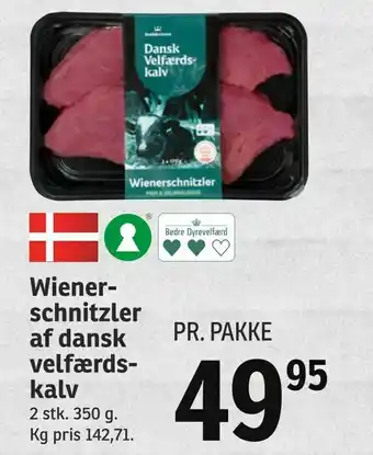 SPAR Wiener schnitzler af dansk velfærds kalv tilbud