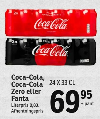 SPAR Coca-Cola, Coca-Cola Zero eller Fanta tilbud