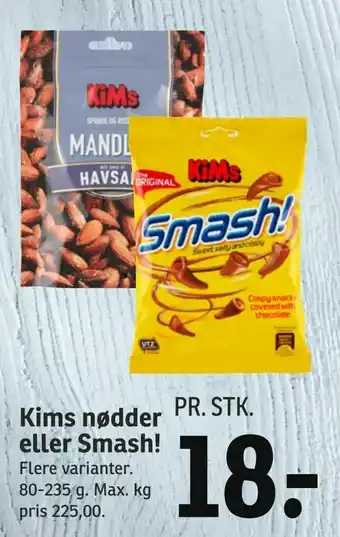 Kims nødder eller Smash!