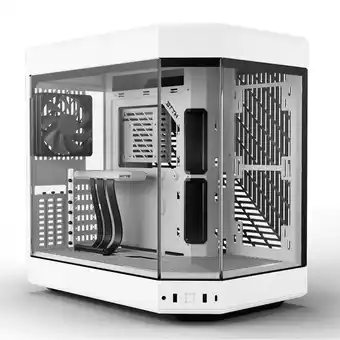 Komplett Hyte y60 dual chamber mid tower (hvid) tilbud