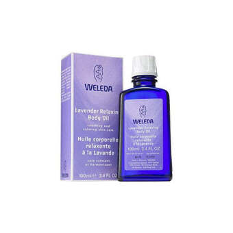 Helsemin Weleda, body oil relaxing lavender, 100 ml tilbud