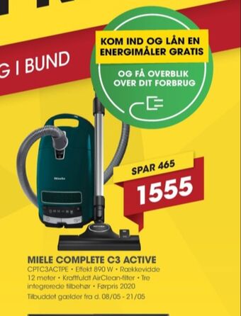 Punkt1 Miele støvsuger tilbud