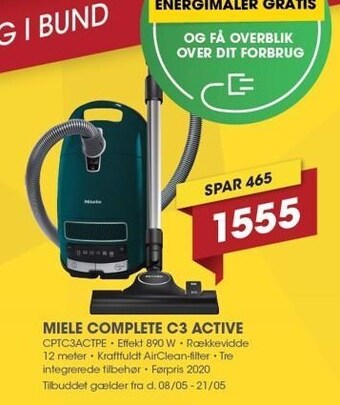 Punkt1 Miele complete c3 active tilbud
