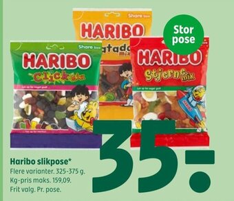 Coop 365 Haribo slikpose* tilbud