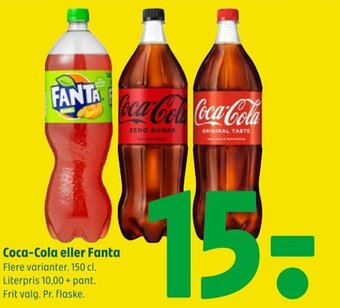 Coop 365 Coca-Cola eller Fanta tilbud