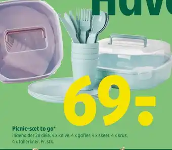 Picnic-sæt to go*