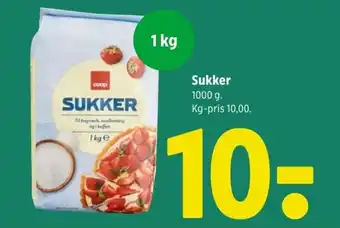 Coop 365 Sukker 1000 g tilbud